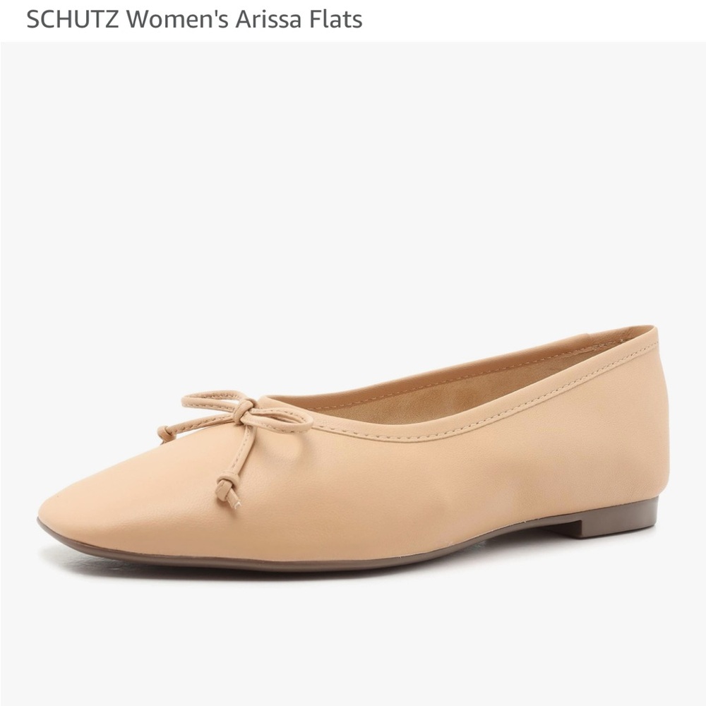 Elegant Tan Ballet Flats